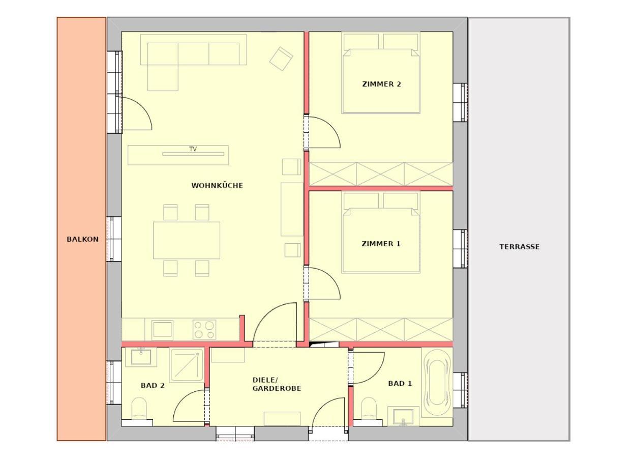 Apartment "Kuenstlhaeusl" Jochberg Luaran gambar
